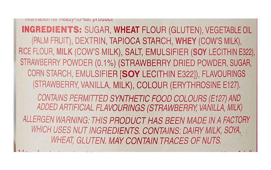 Redondo Strawberry Flavoured Cream Wafers    Container  200 grams
